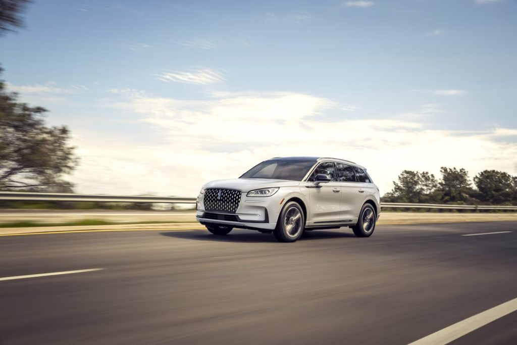 Lincoln Corsair driving