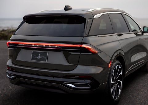The rear of a 2025 Lincoln Black Label Nautilus® SUV displays full LED rear lighting. | Beach Lincoln in Myrtle Beach SC
