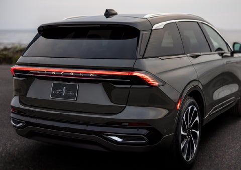 The rear of a 2026 Lincoln Black Label™ Nautilus® SUV displays full LED rear lighting. | Beach Lincoln in Myrtle Beach SC